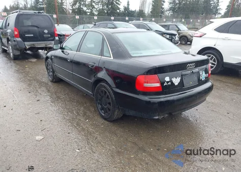 2000 Audi A4 2.8 из США, поврежденный, VIN WAUDH28D6YA085653